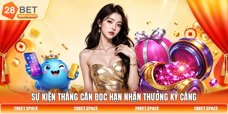 Sự kiện tháng cần đọc hạn nhận thưởng kỹ càng